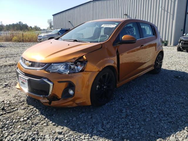 Photo 2 from auction – 2017 CHEVROLET SONIC PREM with VIN 1G1JF6SB4H4123849