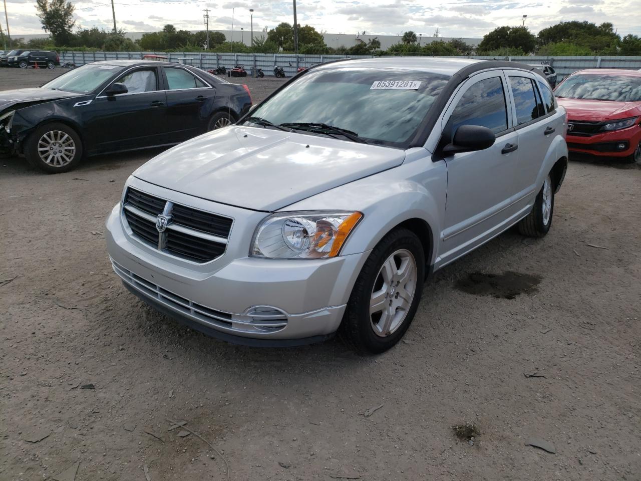 Photo 2 from auction – 2007 DODGE CALIBER SX with VIN 1B3HB48B77D306739