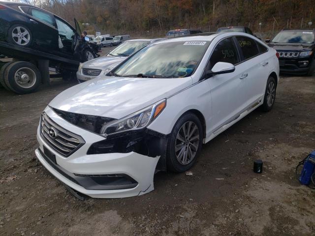 Photo 2 from auction – 2017 HYUNDAI SONATA SPO with VIN 5NPE34AF2HH528936