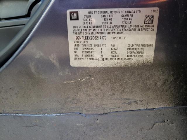 Photo 10 from auction – 2013 CHEVROLET EQUINOX LS with VIN 2GNFLCEK2D6214179