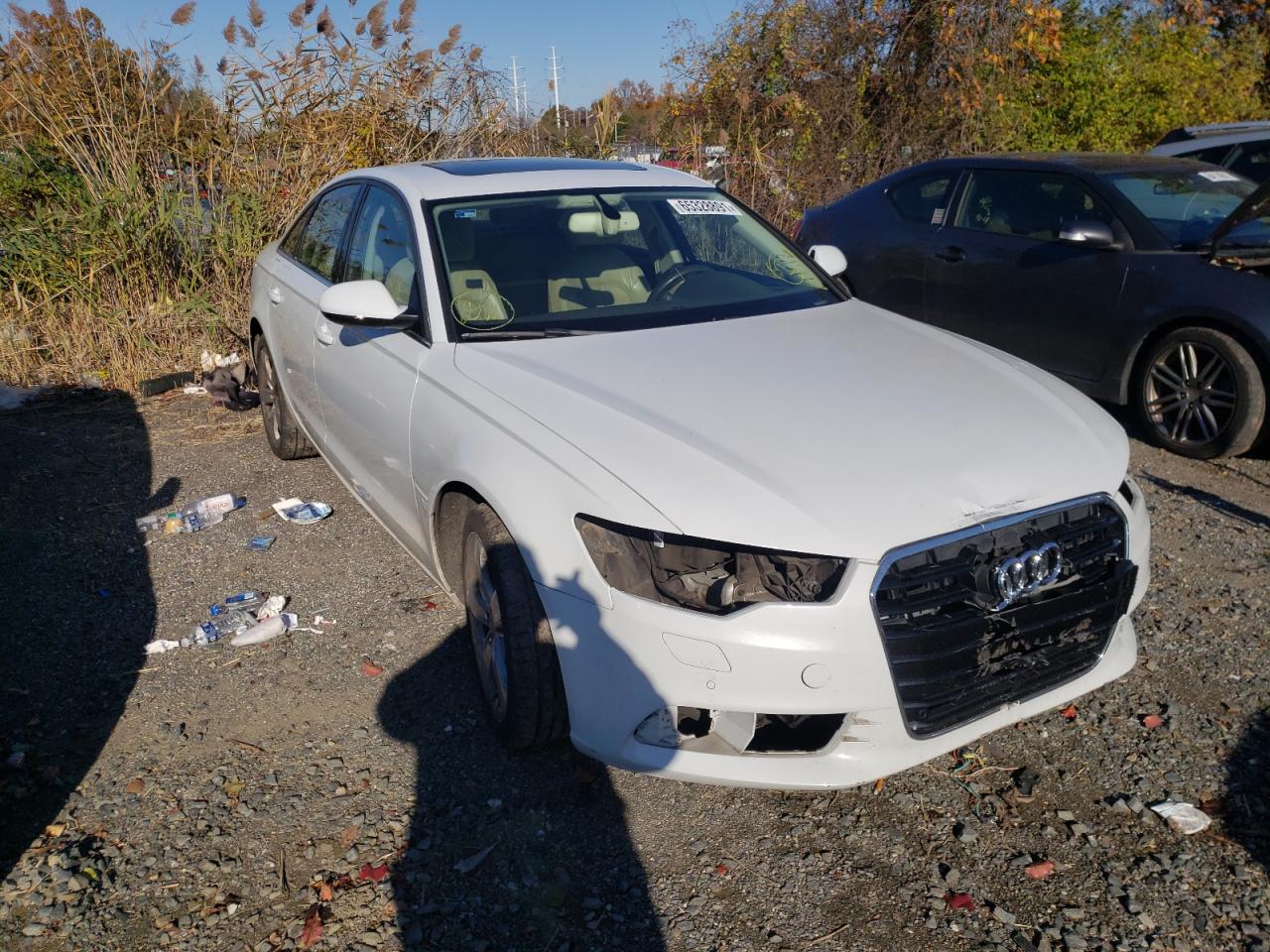 AUDI A6 PREMIUM 2012 with VIN WAUDFAFC1CN154292 - Photo from auction