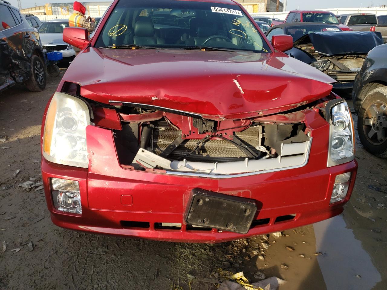 Photo 9 from auction – 2009 CADILLAC SRX with VIN 1GYEE637290155790