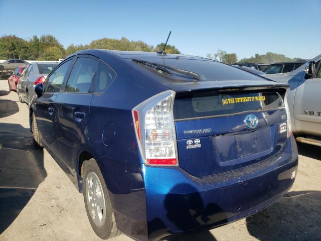 Photo 3 from auction – 2011 TOYOTA PRIUS with VIN JTDKN3DU2B0310260
