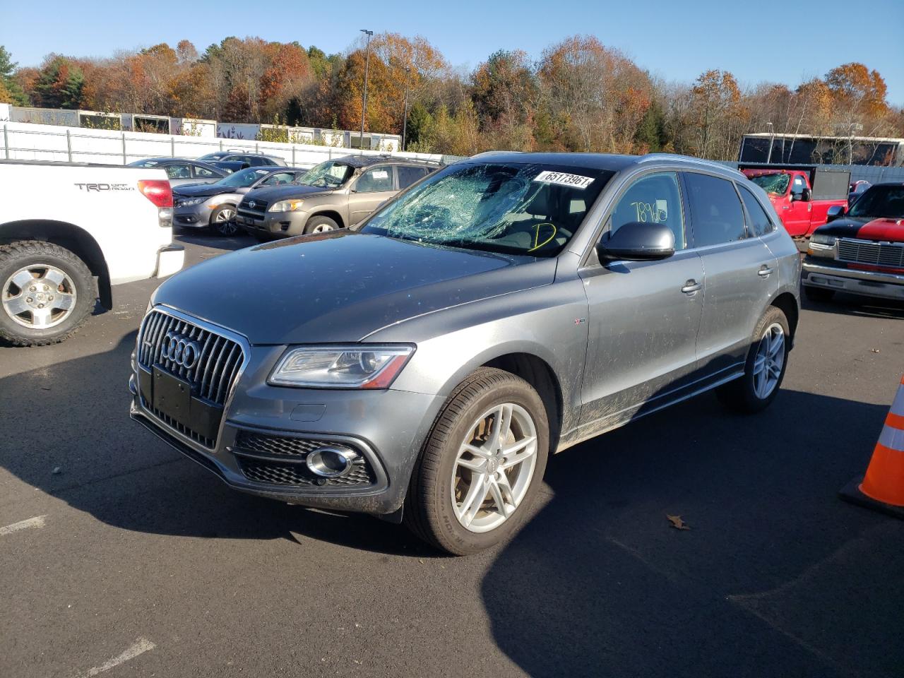 Photo 2 from auction – 2013 AUDI Q5 PRESTIG with VIN WA1WGAFP5DA031402