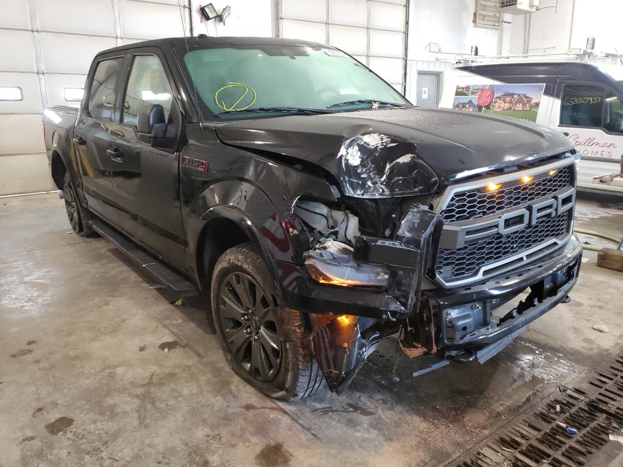 FORD F150 SUPER 2016 with VIN 1FTEW1EF6GFB11134 - Photo from auction