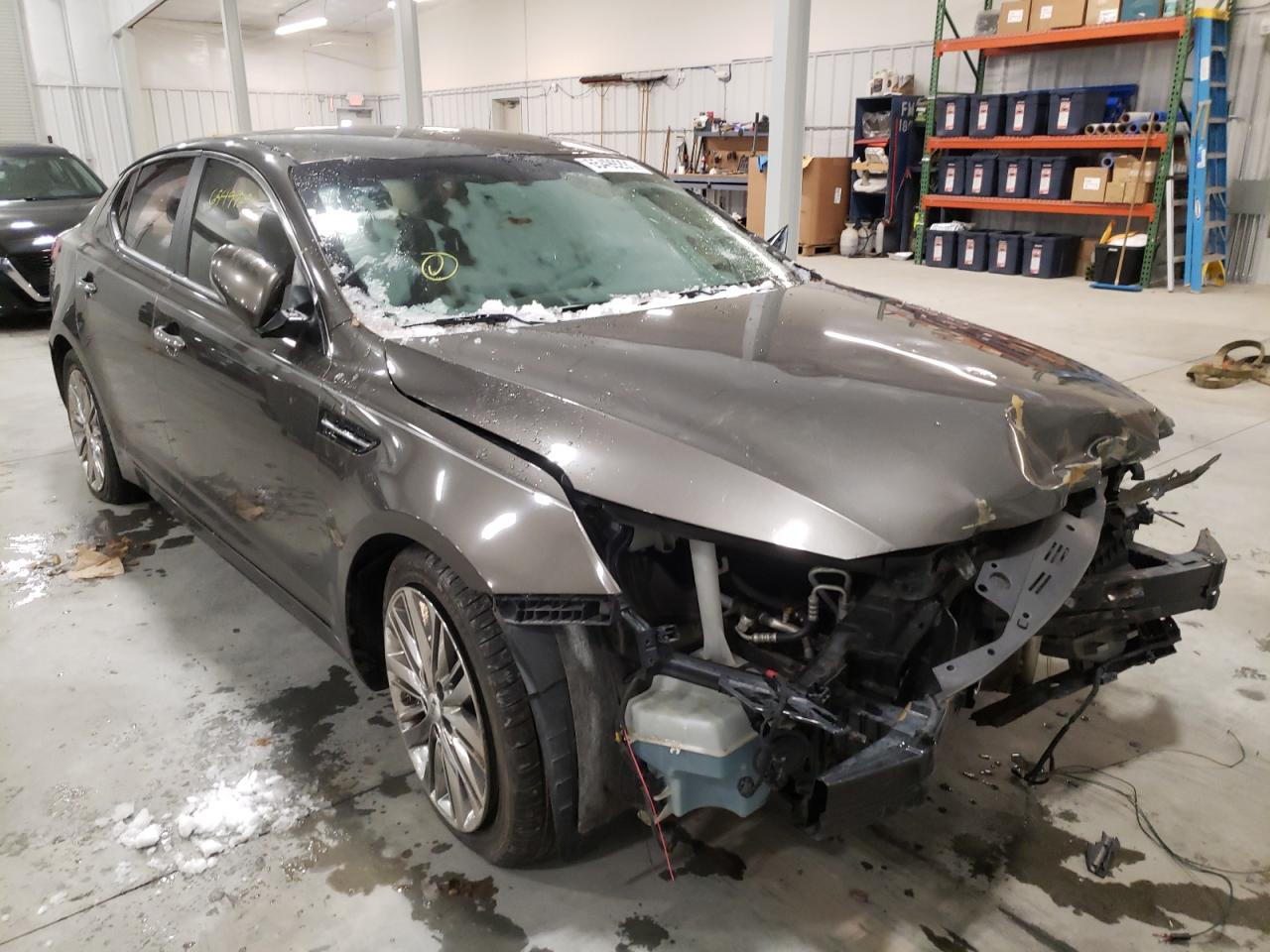 KIA OPTIMA EX 2011 with VIN KNAGN4A67B5089238 - Photo from auction