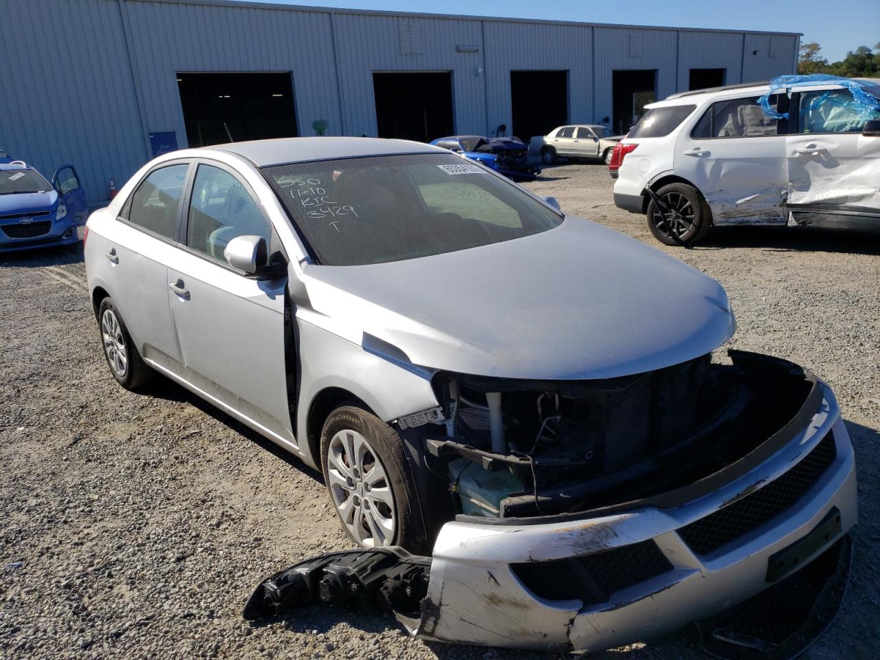 KIA FORTE EX 2010 with VIN KNAFU4A20A5273429 - Photo from auction