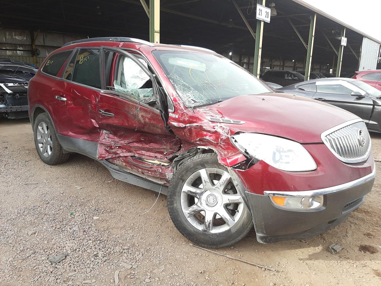 Photo 9 from auction – 2010 BUICK ENCLAVE CX with VIN 5GALVBED9AJ249271