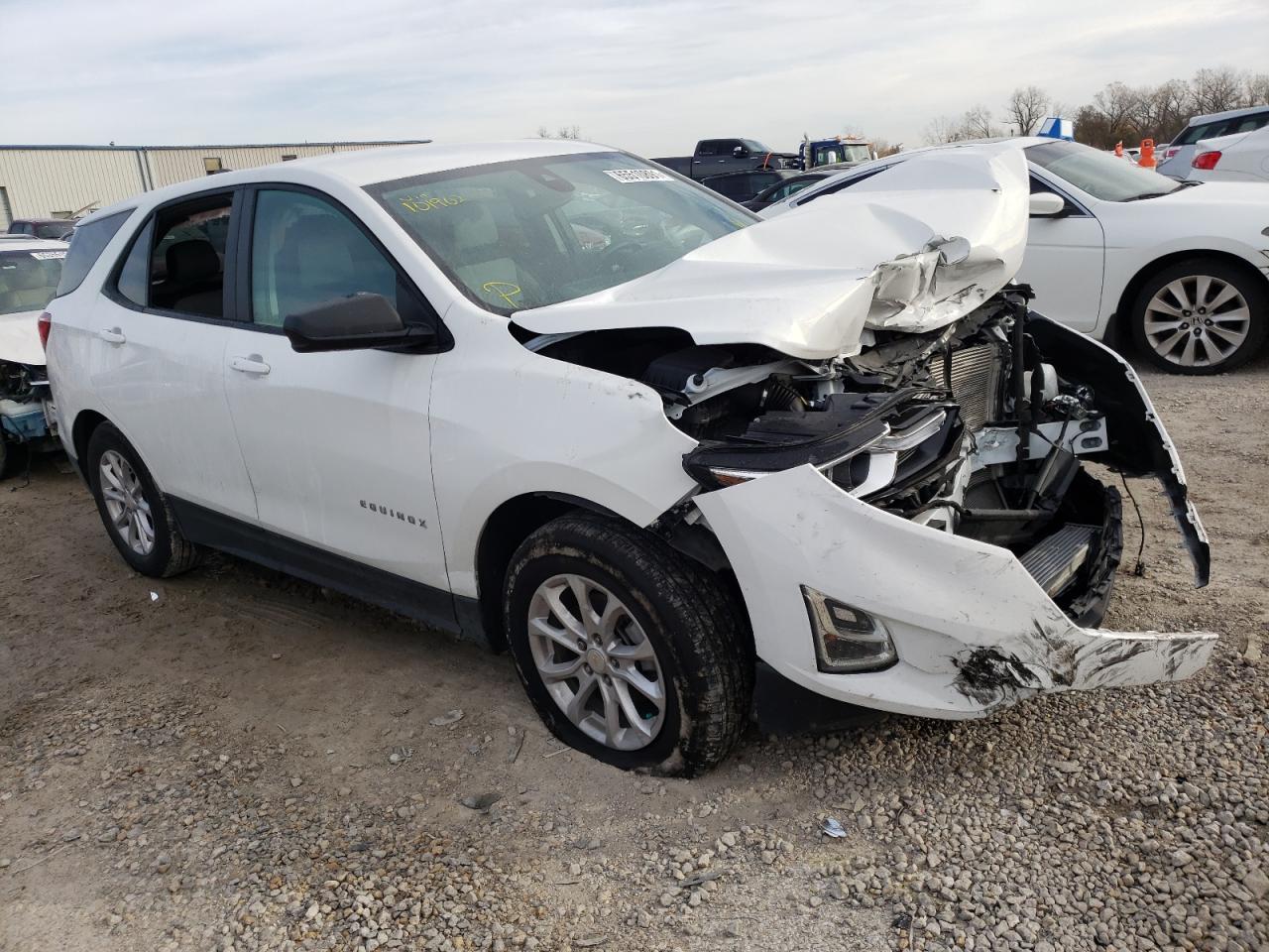 Photo 1 from auction – 2021 CHEVROLET EQUINOX LS with VIN 3GNAXHEV5MS101902