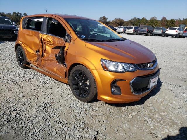CHEVROLET SONIC PREM 2017 with VIN 1G1JF6SB4H4123849 - Photo from auction