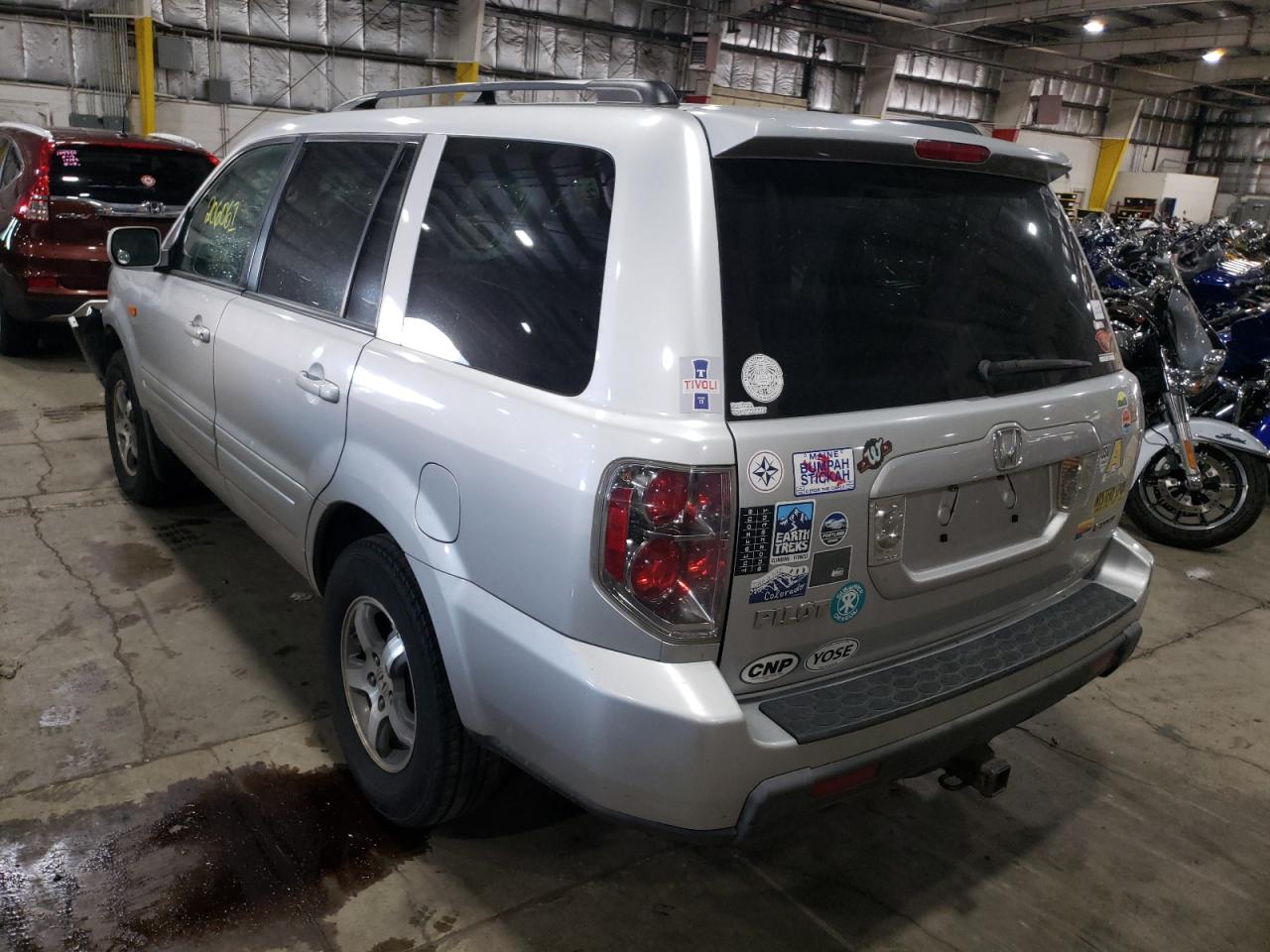 Photo 3 from auction – 2008 HONDA PILOT EX with VIN 5FNYF18458B022930