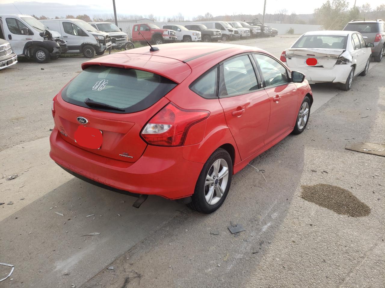 Photo 4 from auction – 2013 FORD FOCUS SE with VIN 1FADP3K20DL350879