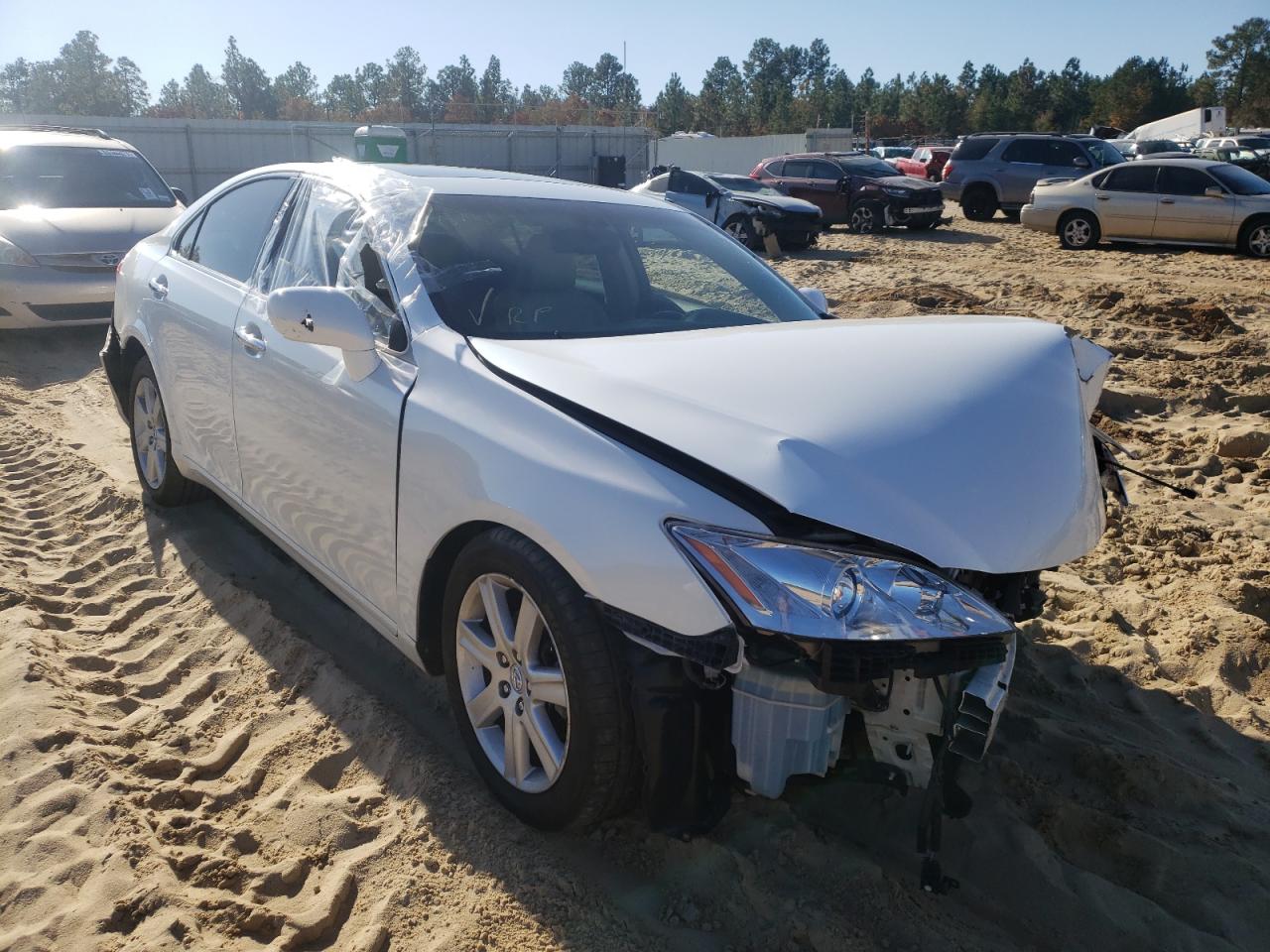 LEXUS ES 350 2008 with VIN JTHBJ46G082221016 - Photo from auction