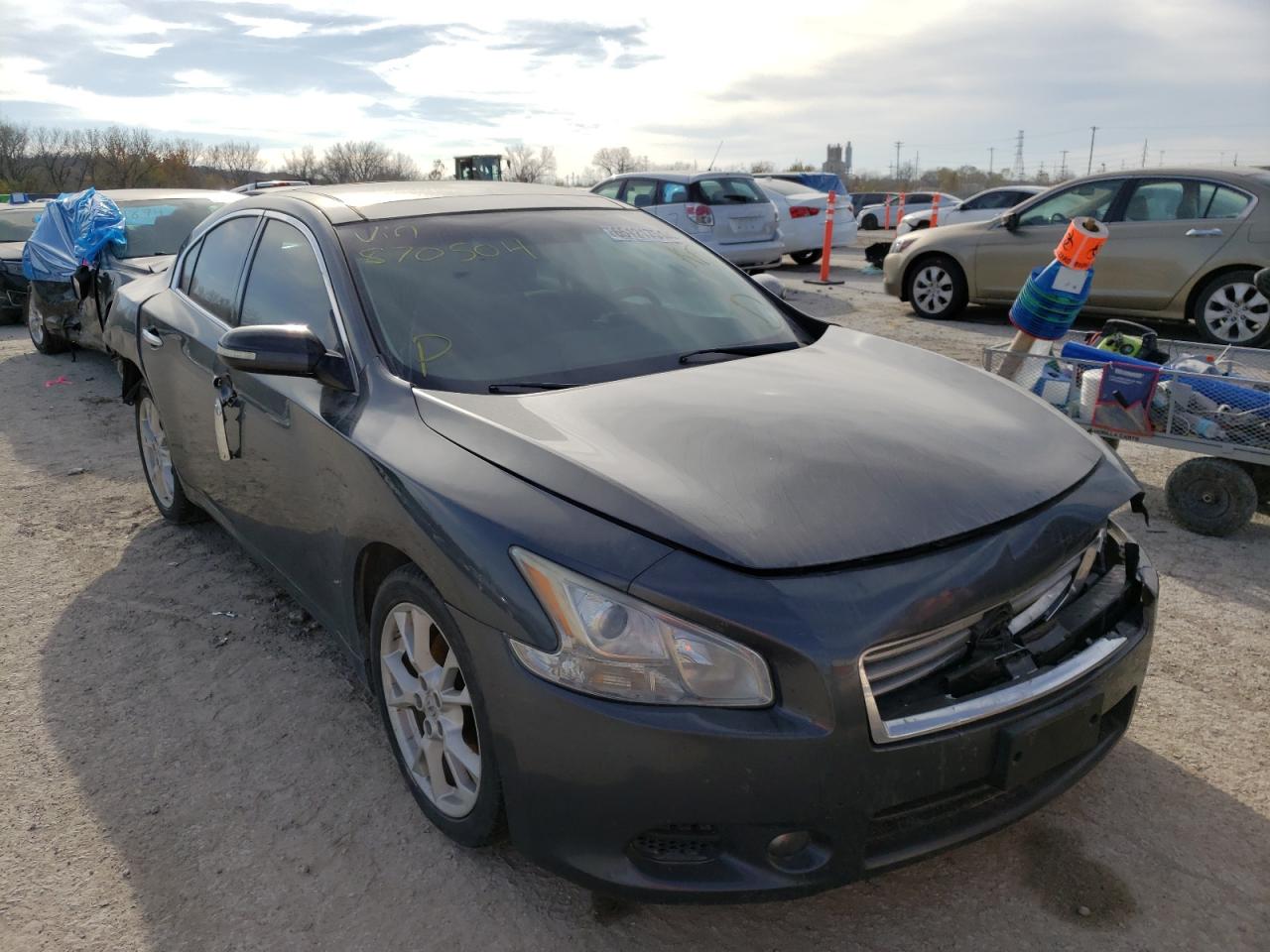 NISSAN MAXIMA S 2012 with VIN 1N4AA5APXCC870504 - Photo from auction