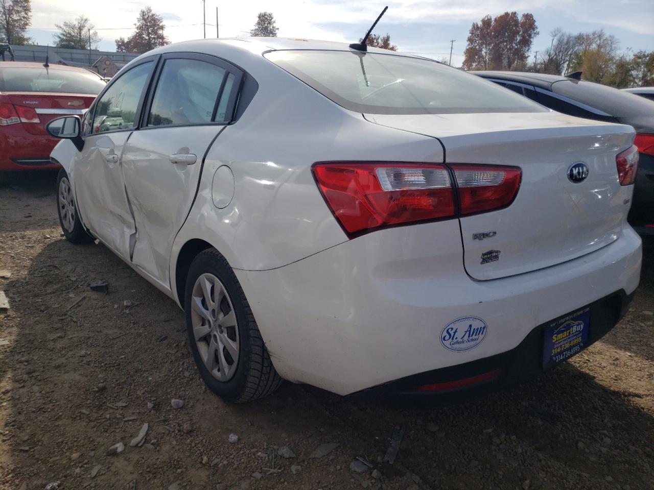 Photo 3 from auction – 2014 KIA RIO LX with VIN KNADM4A33E6330755
