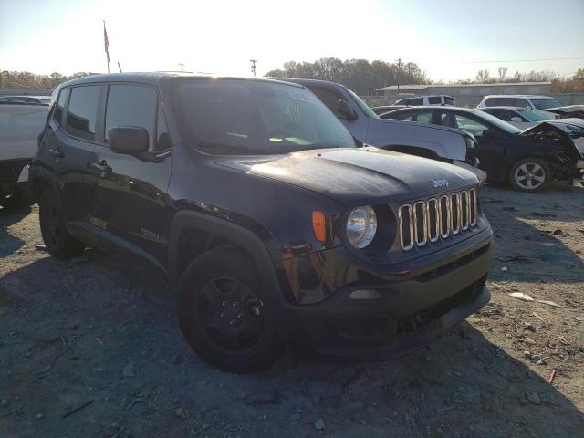JEEP RENEGADE S 2017 with VIN ZACCJAAB0HPF37778 - Photo from auction