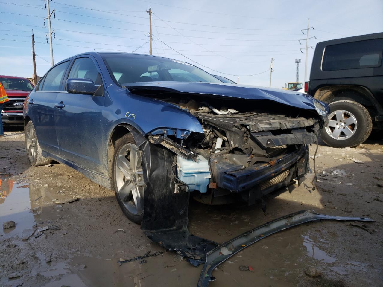 FORD FUSION SPO 2010 with VIN 3FAHP0KC3AR327232 - Photo from auction
