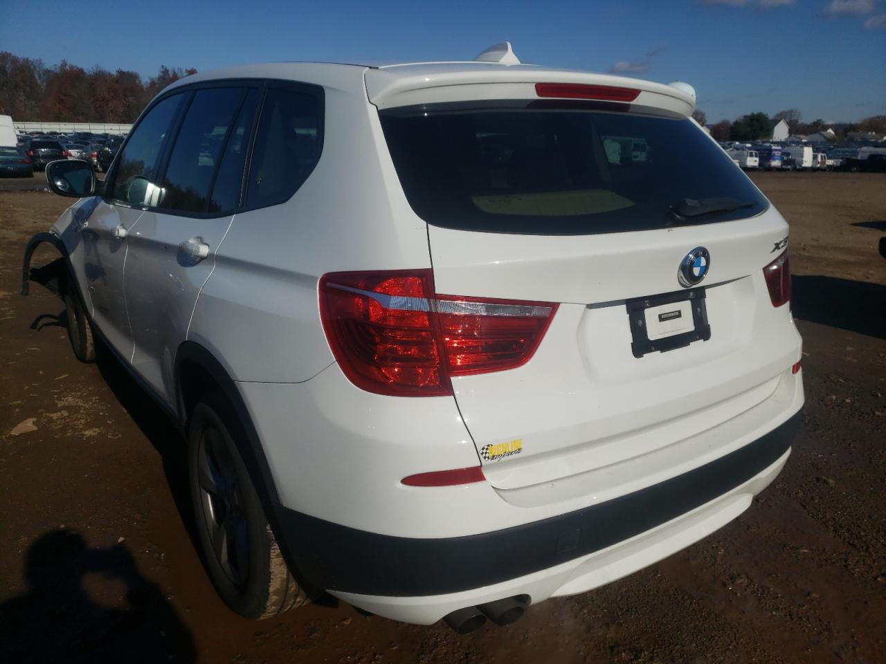 Photo 3 from auction – 2011 BMW X3 XDRIVE2 with VIN 5UXWX5C52BL704193