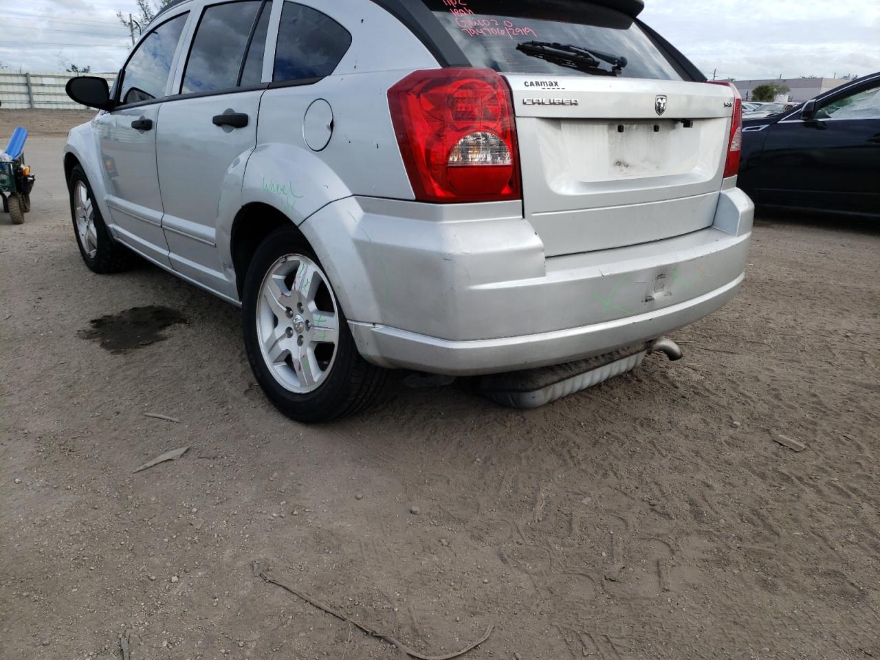 Photo 9 from auction – 2007 DODGE CALIBER SX with VIN 1B3HB48B77D306739
