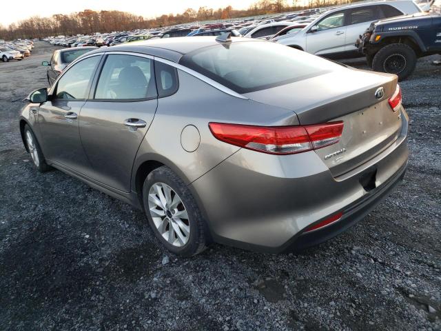 Photo 3 from auction – 2016 KIA OPTIMA EX with VIN 5XXGU4L34GG090410