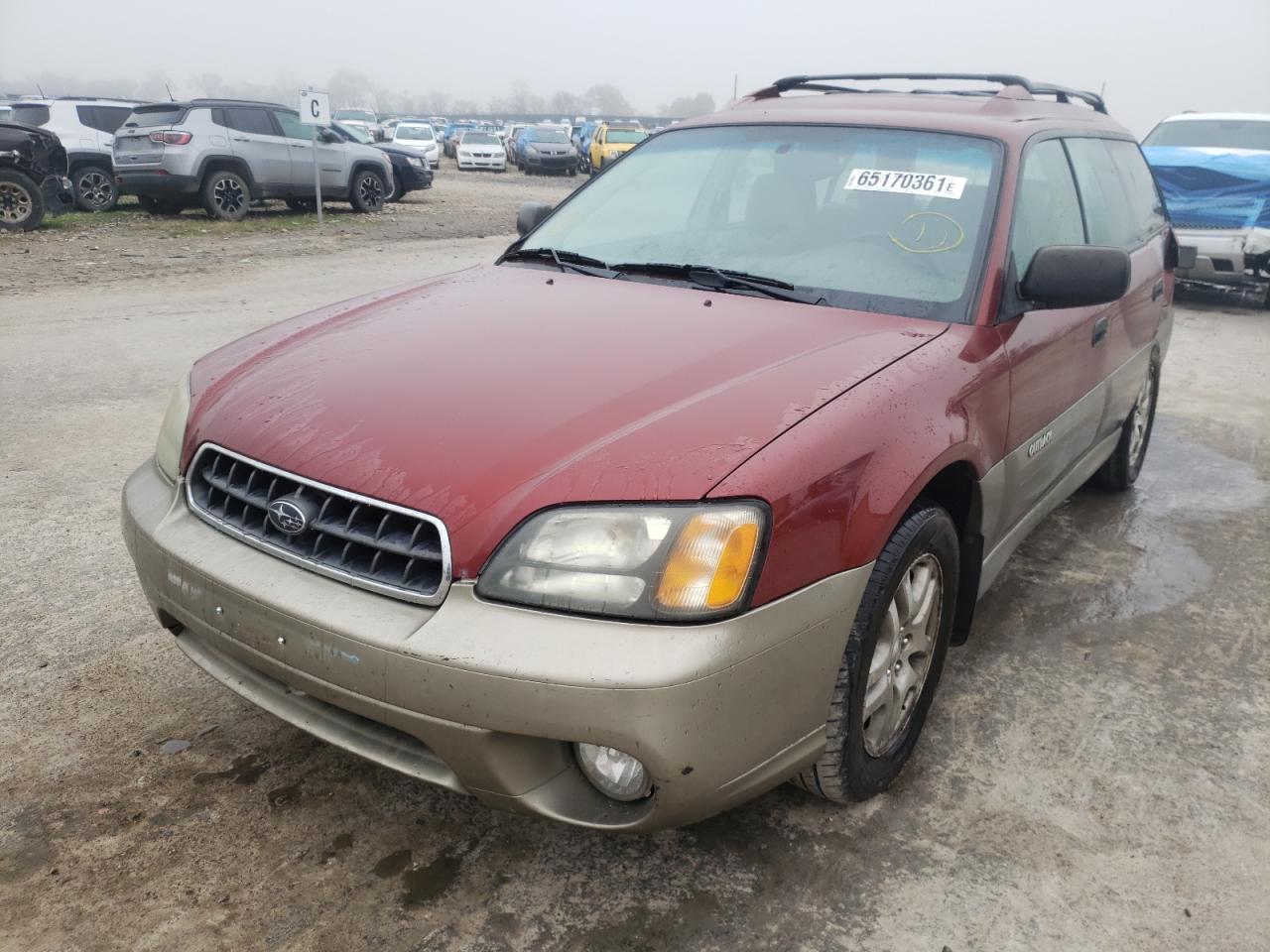 Photo 2 from auction – 2004 SUBARU LEGACY OUT with VIN 4S3BH675X47646309