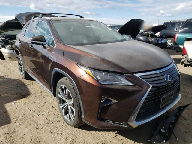 LEXUS RX 450H BA 2016 with VIN 2T2BGMCA8GC003451 - Photo from auction