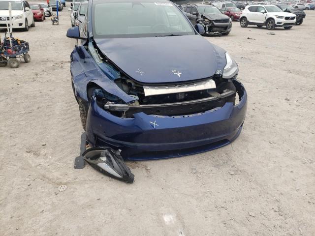 Photo 9 from auction – 2021 TESLA MODEL Y with VIN 5YJYGDEE9MF088726