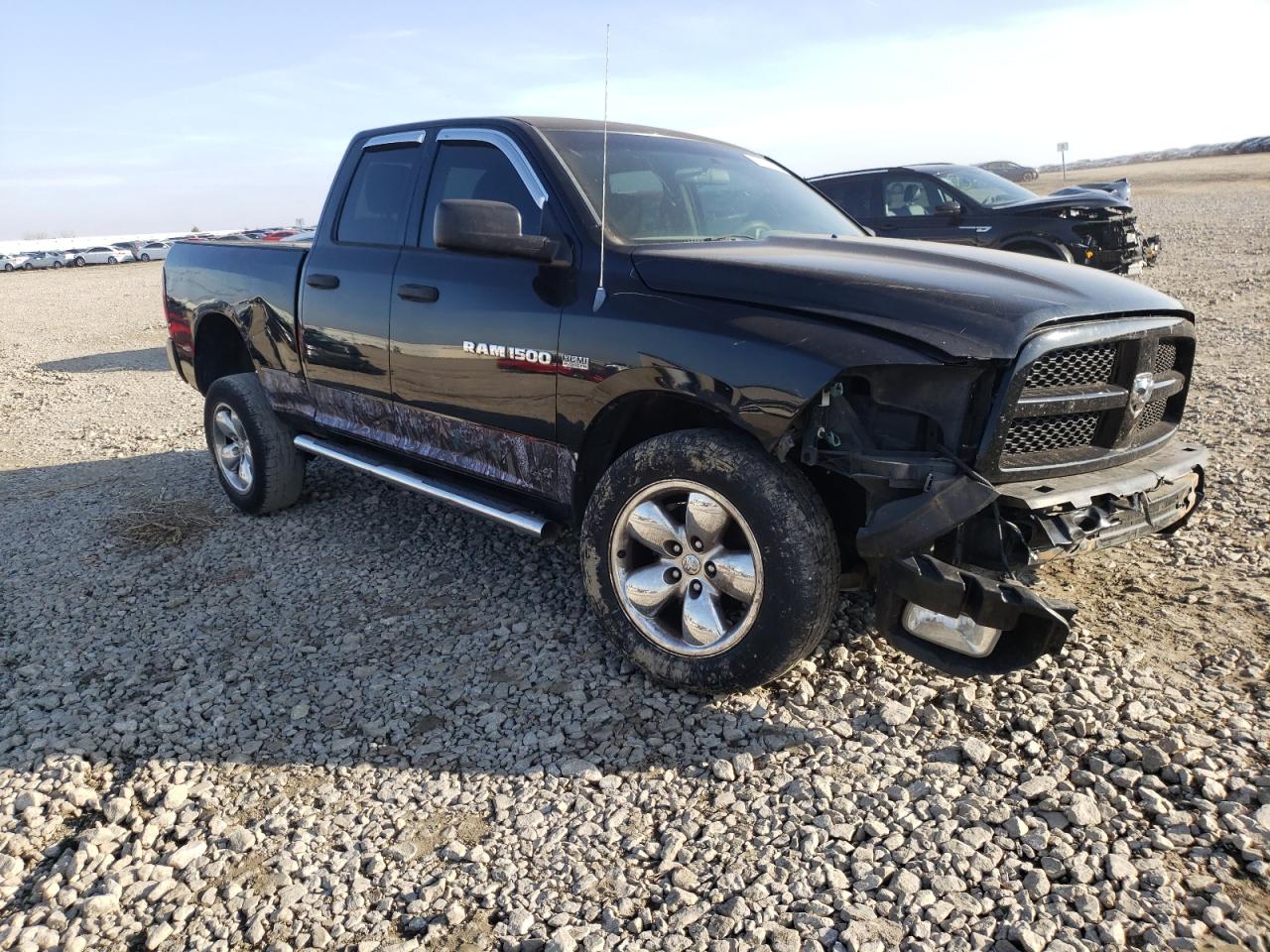 DODGE RAM 1500 S 2012 with VIN 1C6RD7FTXCS217948 - Photo from auction