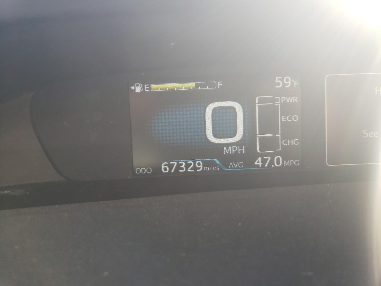 Photo 8 from auction – 2018 TOYOTA PRIUS with VIN JTDKBRFU3J3064535