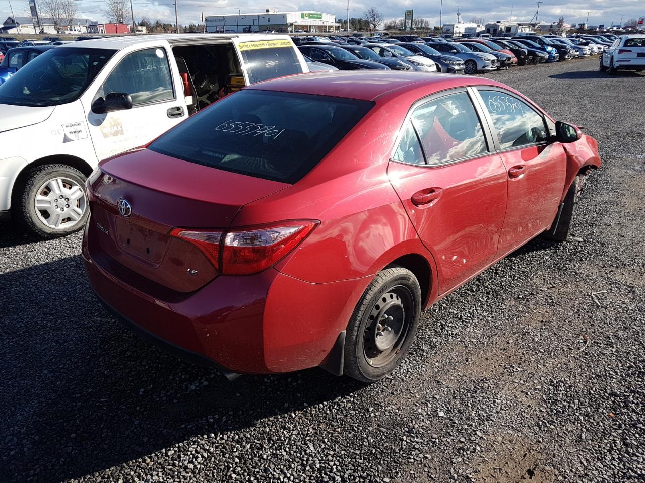 Photo 4 from auction – 2017 TOYOTA COROLLA L with VIN 2T1BURHE7HC957390