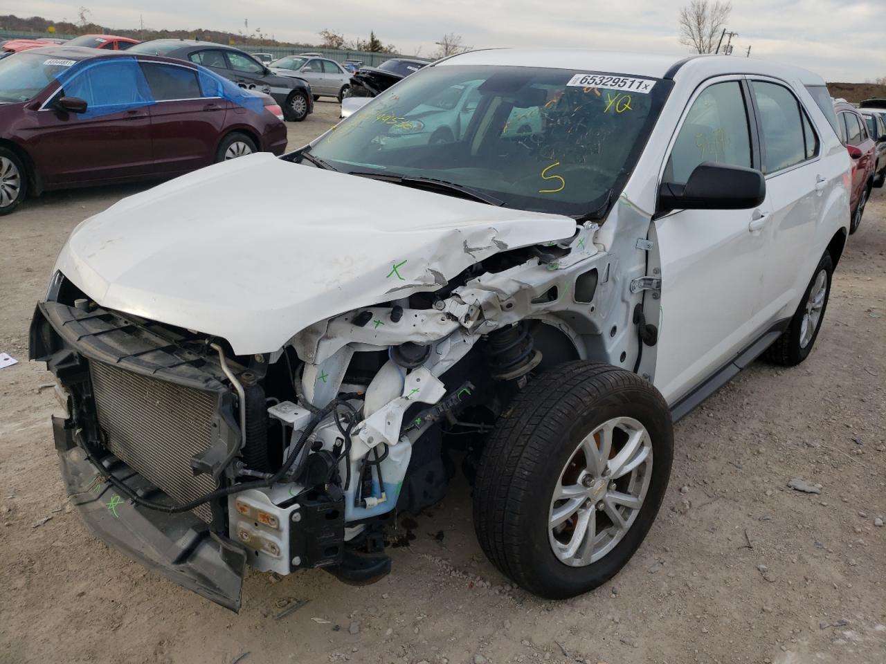 Photo 2 from auction – 2017 CHEVROLET EQUINOX LS with VIN 2GNFLEEK9H6199536