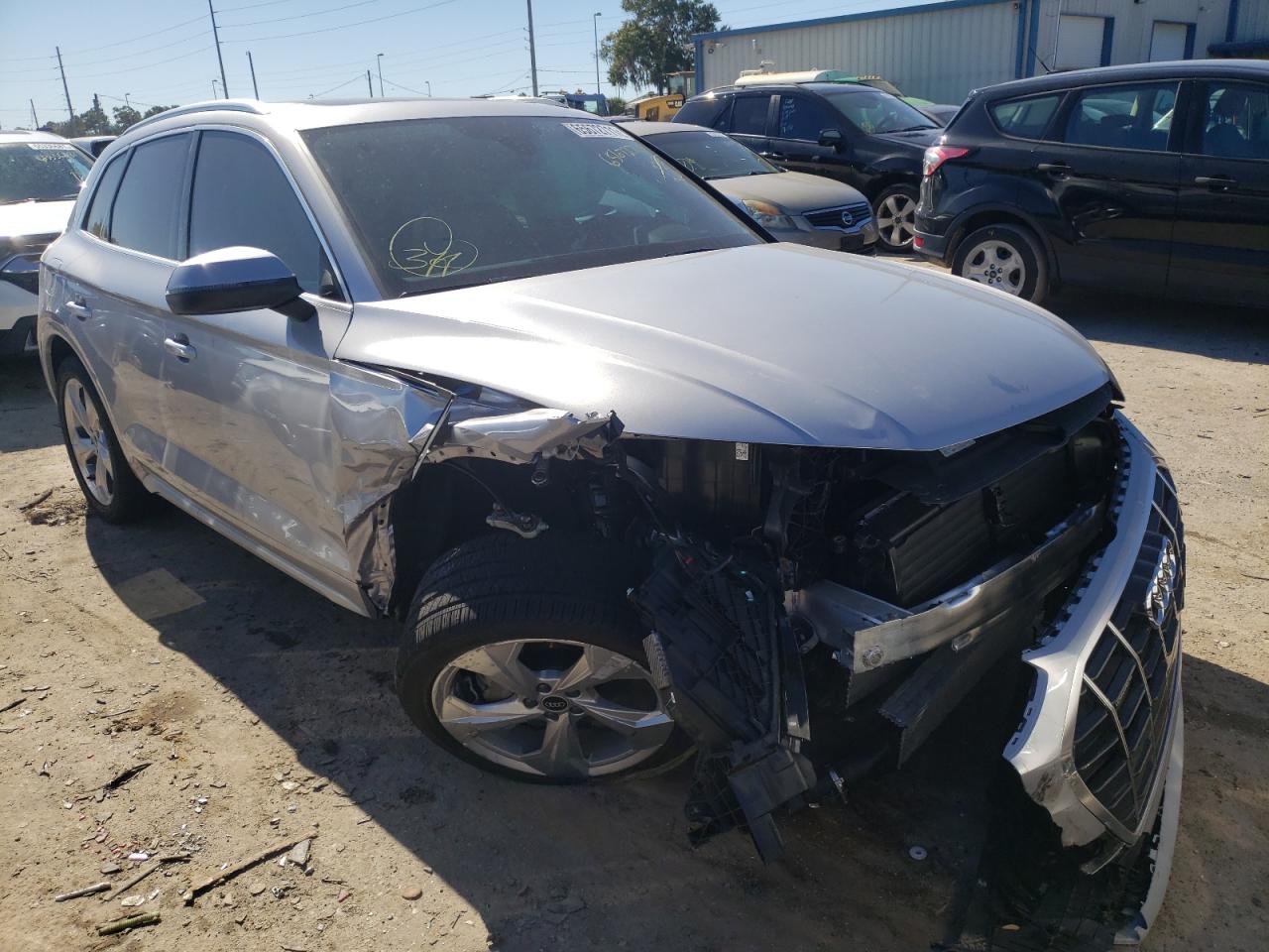 AUDI Q5 PREMIUM 2021 with VIN WA1BAAFY7M2110864 - Photo from auction