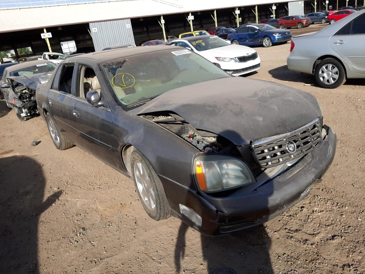 CADILLAC DEVILLE DT 2003 with VIN 1G6KF579X3U250130 - Photo from auction