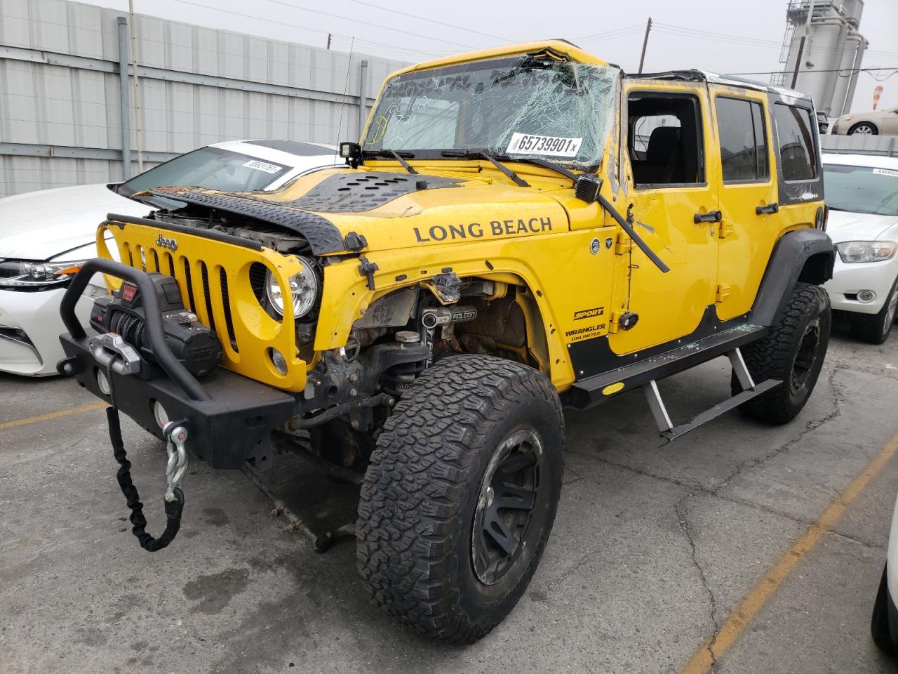 Photo 2 from auction – 2015 JEEP WRANGLER U with VIN 1C4BJWDG4FL698619