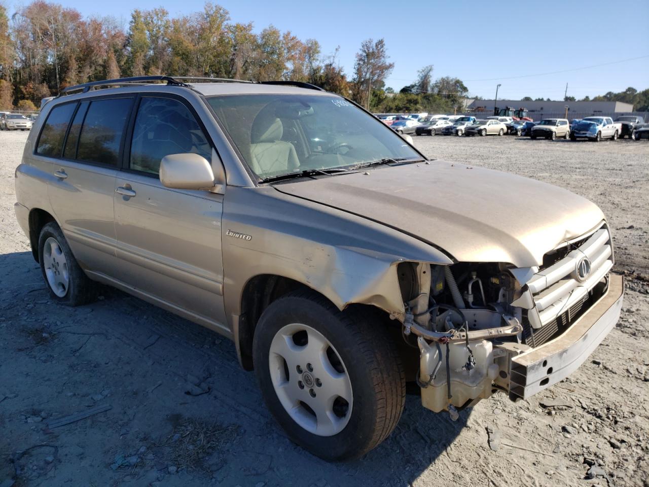 TOYOTA HIGHLANDER 2005 with VIN JTEDP21A750055824 - Photo from auction