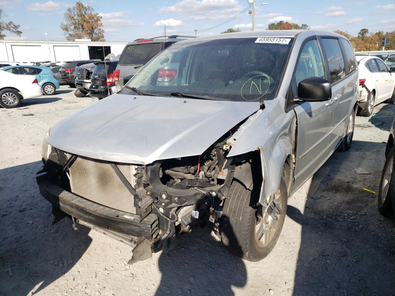 Photo 2 from auction – 2011 DODGE GRAND CARA with VIN 2D4RN4DGXBR699334