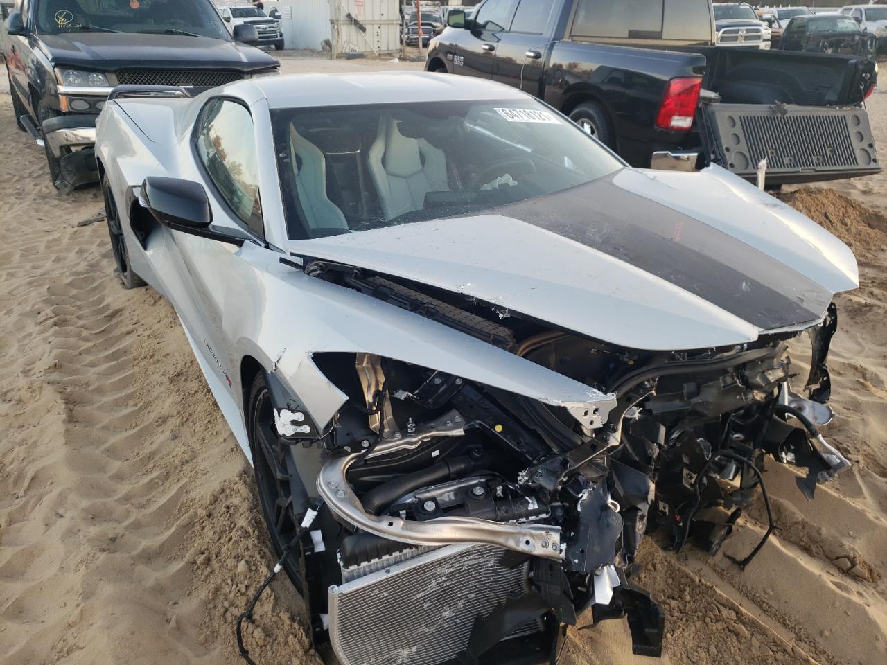 CHEVROLET CORVETTE S 2021 with VIN 1G1YB2D46M5122062 - Photo from auction