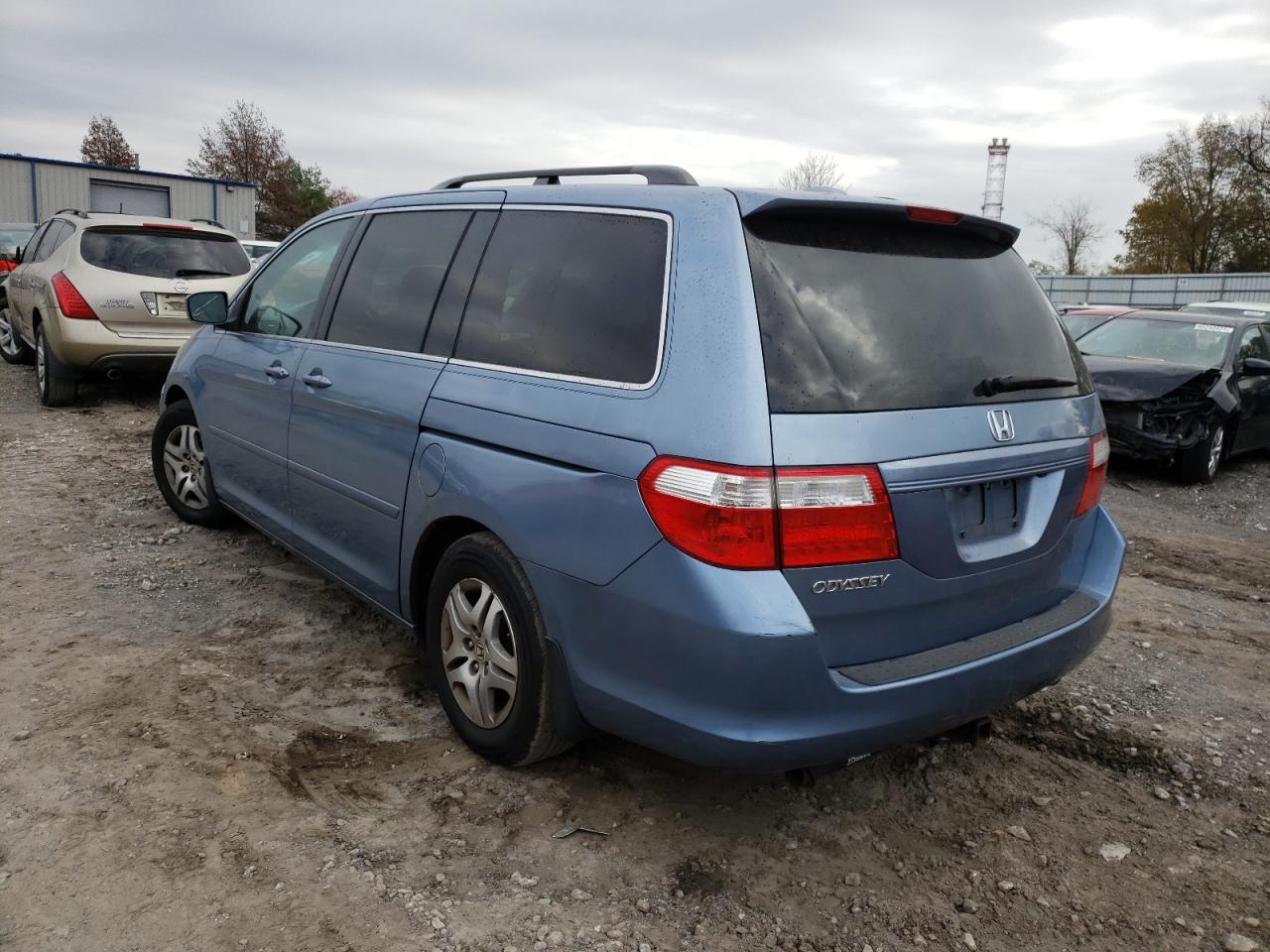 Photo 3 from auction – 2007 HONDA ODYSSEY EX with VIN 5FNRL387X7B086270
