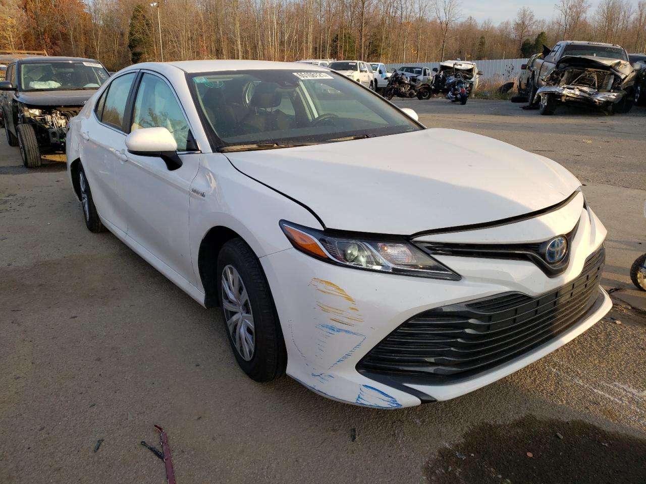 Photo 1 from auction – 2020 TOYOTA CAMRY LE with VIN 4T1C31AK9LU545293