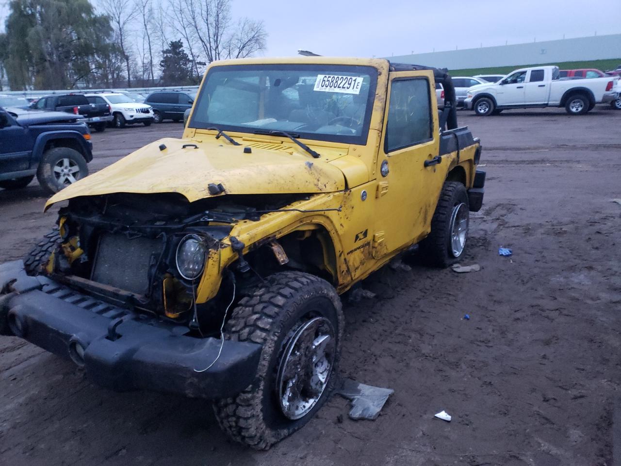 Photo 2 from auction – 2009 JEEP WRANGLER X with VIN 1J4FA24169L765743