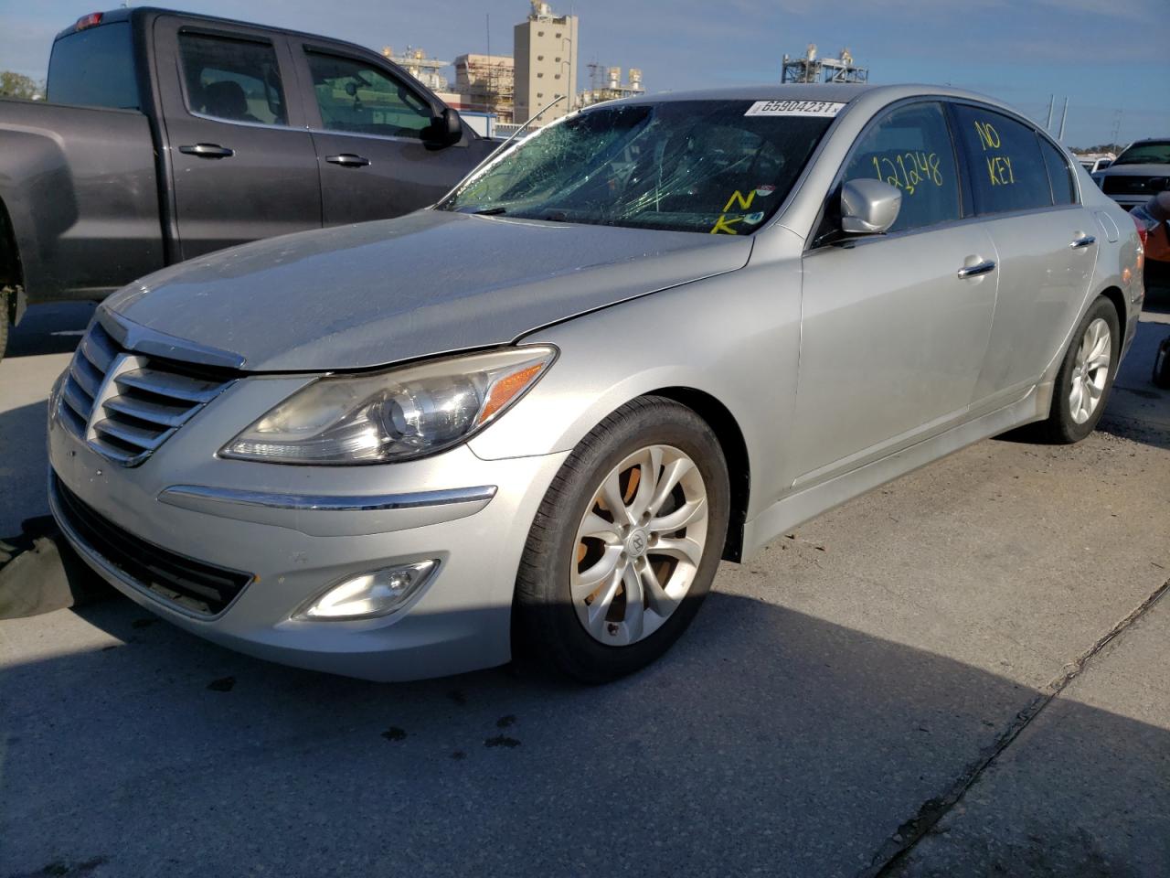 Photo 2 from auction – 2012 HYUNDAI GENESIS 3. with VIN KMHGC4DD3CU169352