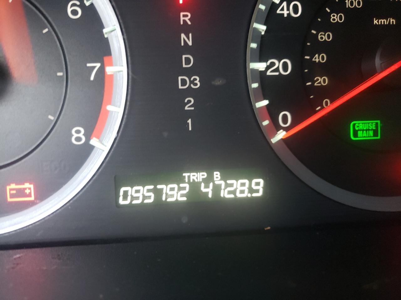 Photo 8 from auction – 2010 HONDA ACCORD EX with VIN 5KBCP3F77AB008244