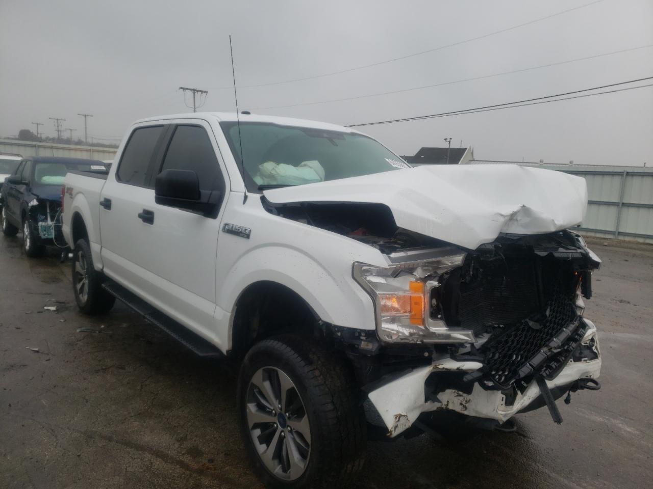 FORD F150 SUPER 2019 with VIN 1FTEW1E55KFC54043 - Photo from auction