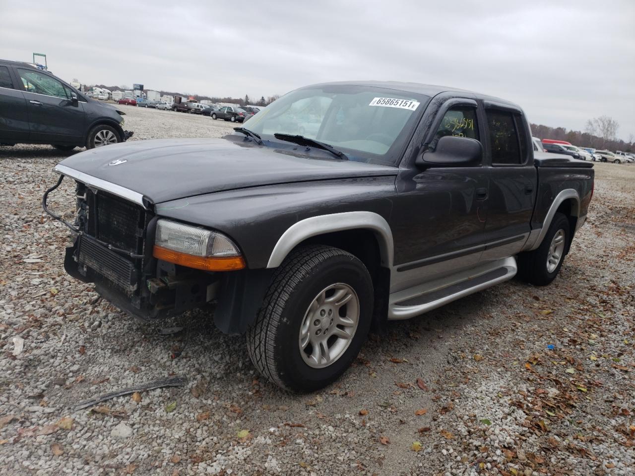 Photo 2 from auction – 2004 DODGE DAKOTA QUA with VIN 1D7HL48N24S737072