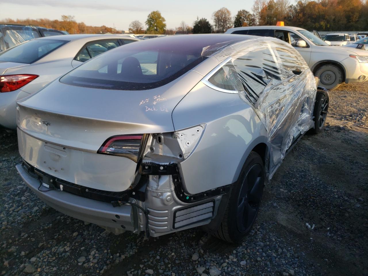 Photo 4 from auction – 2018 TESLA MODEL 3 with VIN 5YJ3E1EAXJF030633
