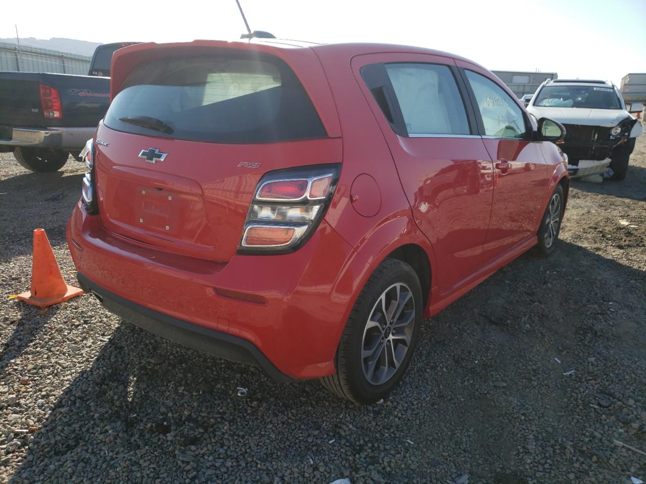 Photo 4 from auction – 2019 CHEVROLET SONIC LT with VIN 1G1JD6SB5K4135084