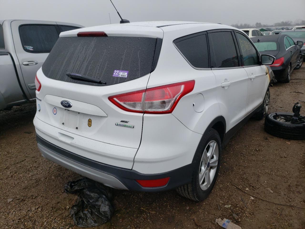 Photo 4 from auction – 2014 FORD ESCAPE SE with VIN 1FMCU0GX9EUC00536