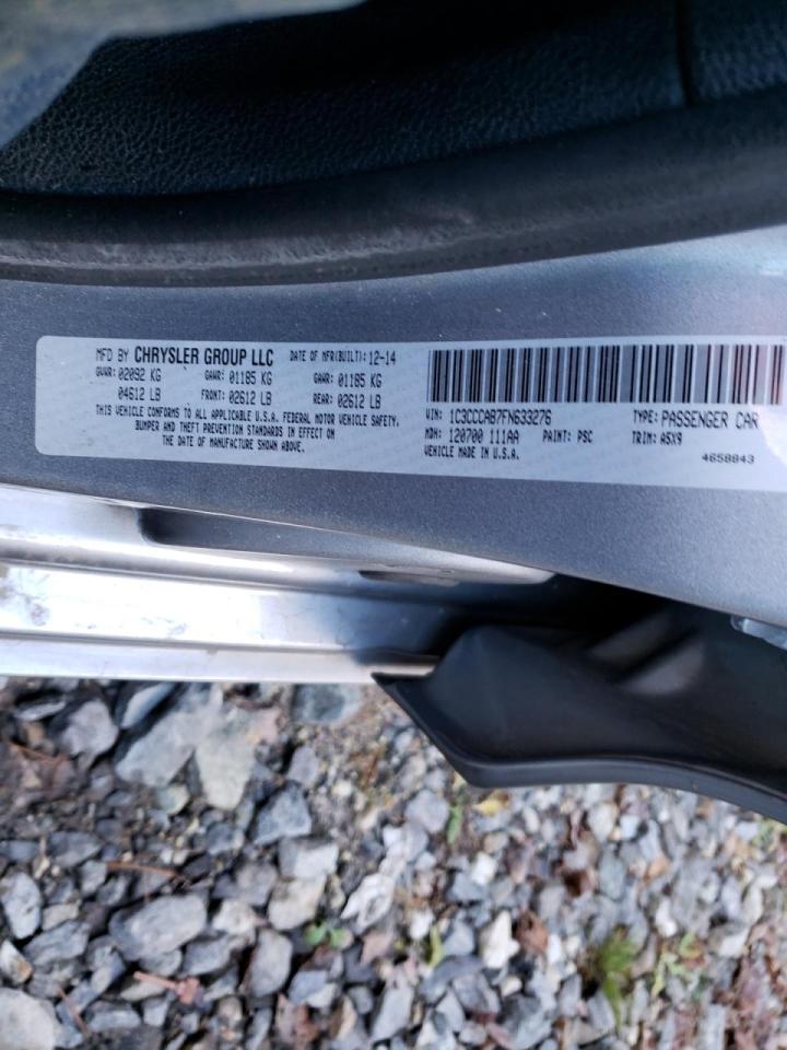 Photo 10 from auction – 2015 CHRYSLER 200 LIMITE with VIN 1C3CCCAB7FN633276