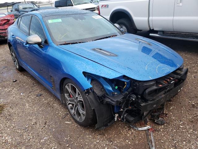 KIA STINGER GT 2018 with VIN KNAE55LC4J6023075 - Photo from auction