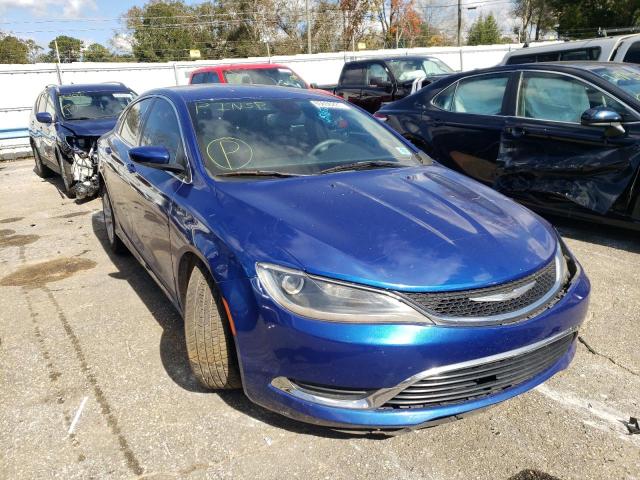 CHRYSLER 200 LIMITE 2015 with VIN 1C3CCCAB6FN620972 - Photo from auction